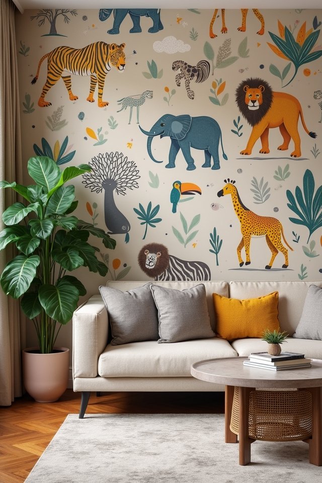 whimsical animal themed decor