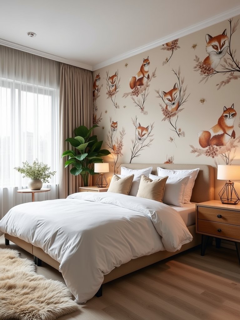 whimsical animal wall designs
