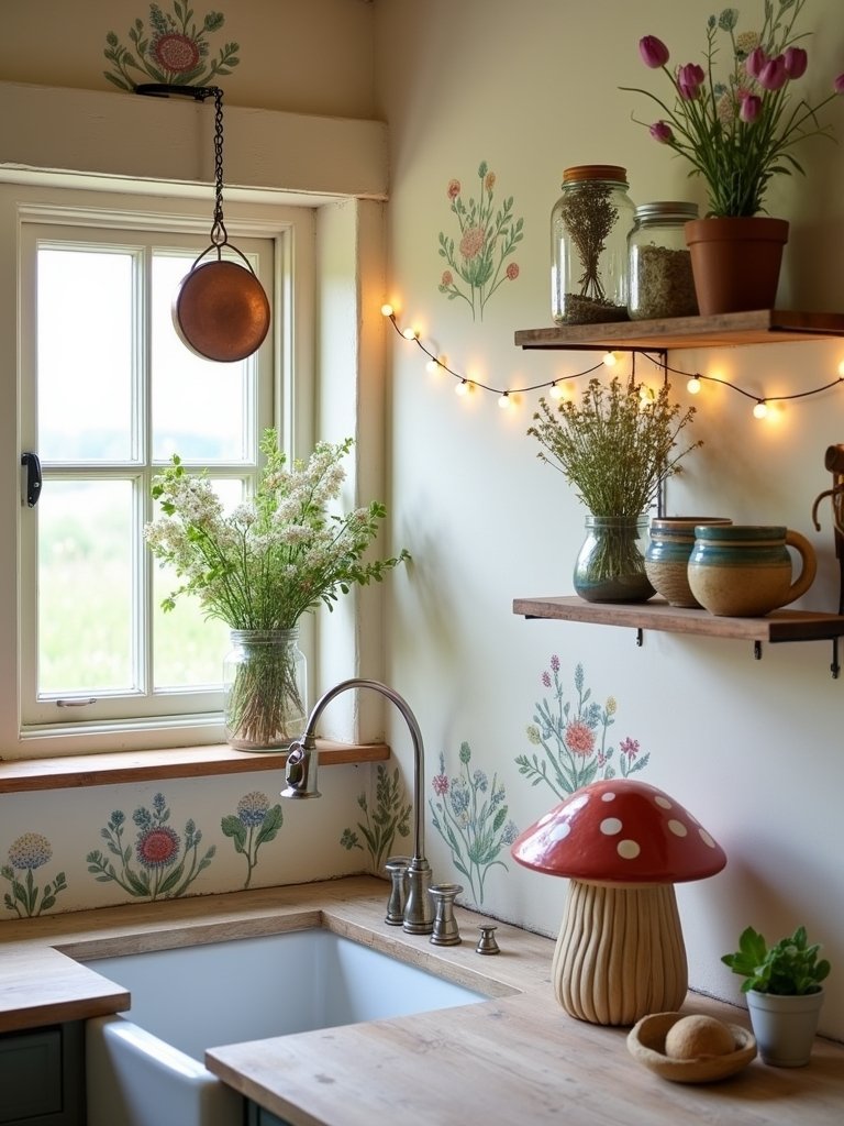 whimsical art for kitchens