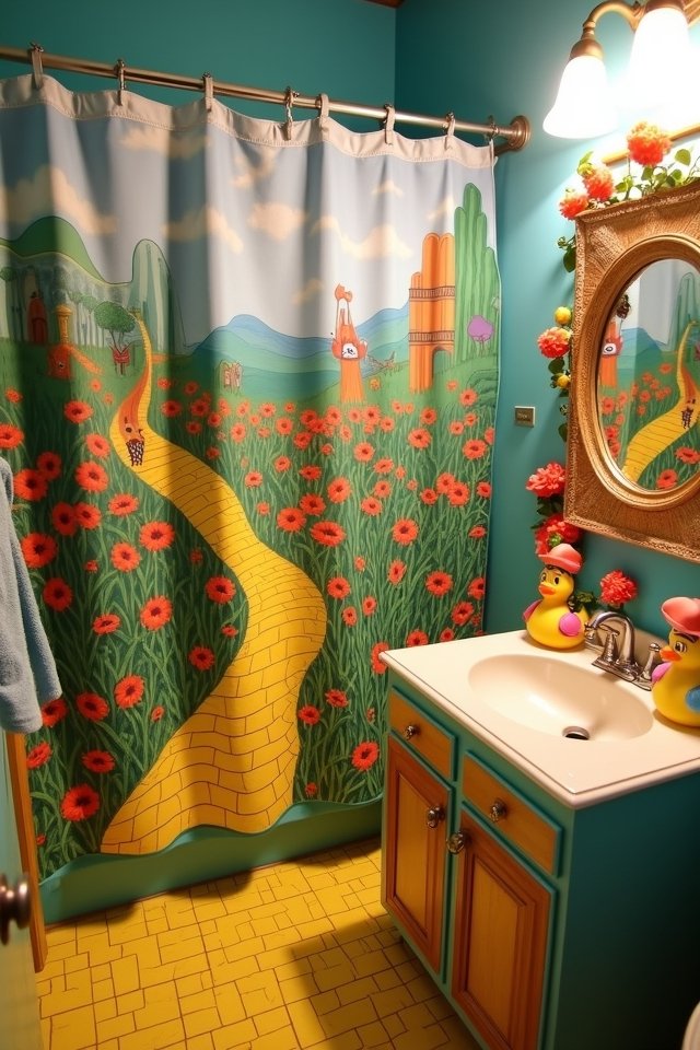 whimsical bathroom adventure awaits