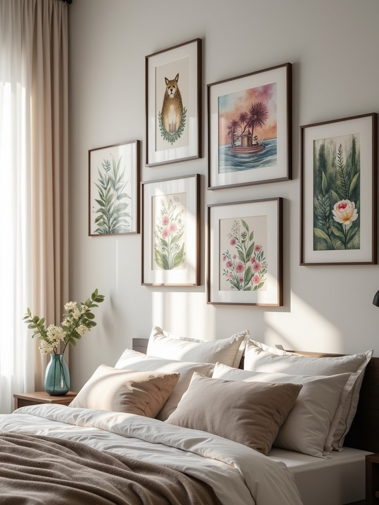 whimsical bedroom illustration magic