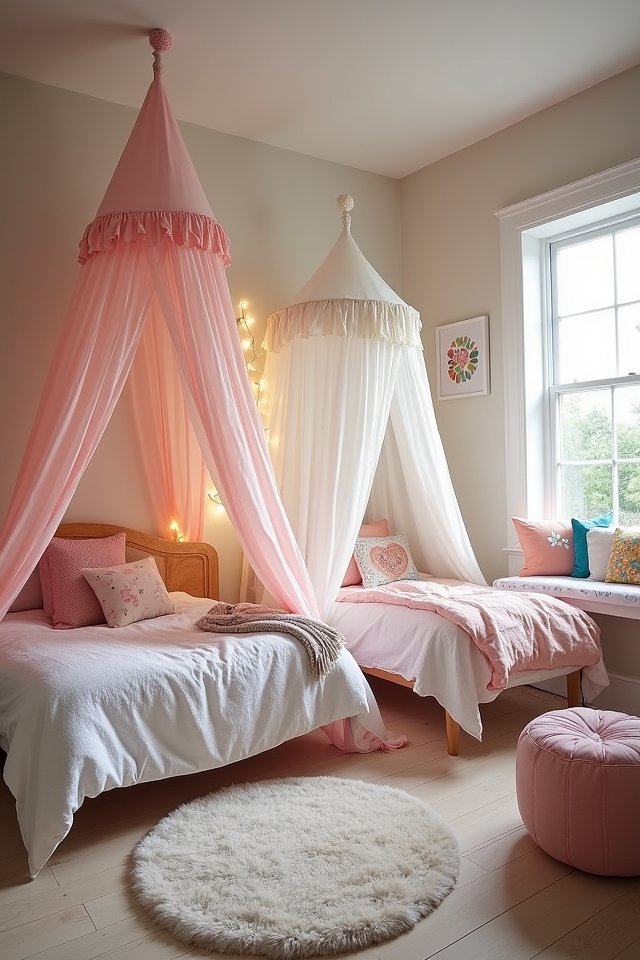 whimsical canopy bed magic