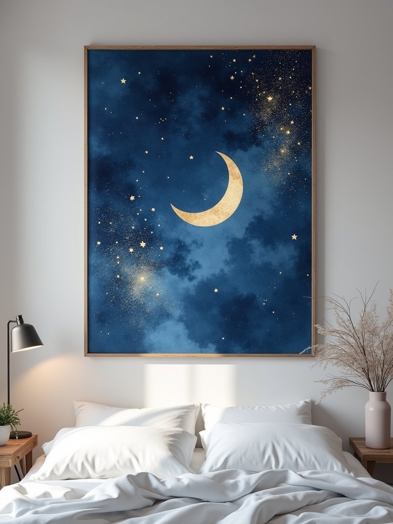 whimsical celestial bedroom decor