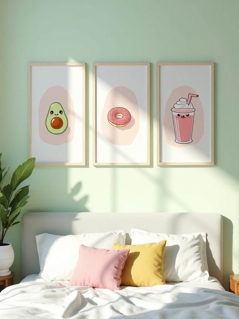 whimsical cute food art