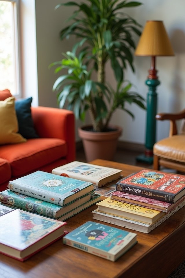 whimsical eclectic coffee table books