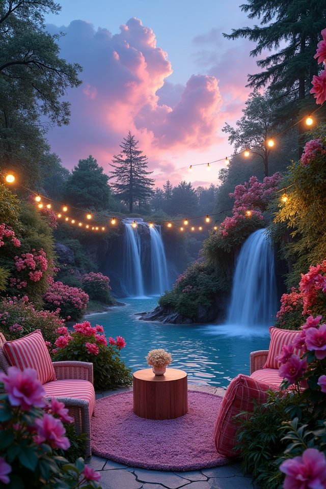 whimsical fantasy landscape transformation
