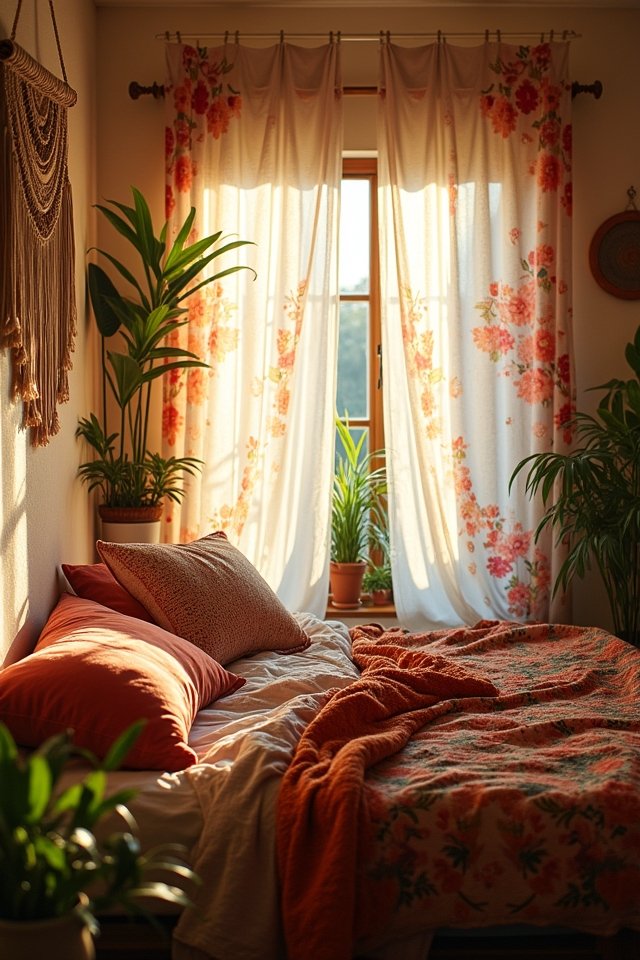 whimsical floral bedroom transformation