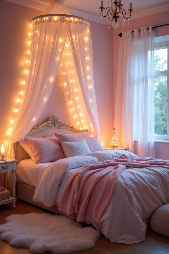 whimsical glowing fairy lights