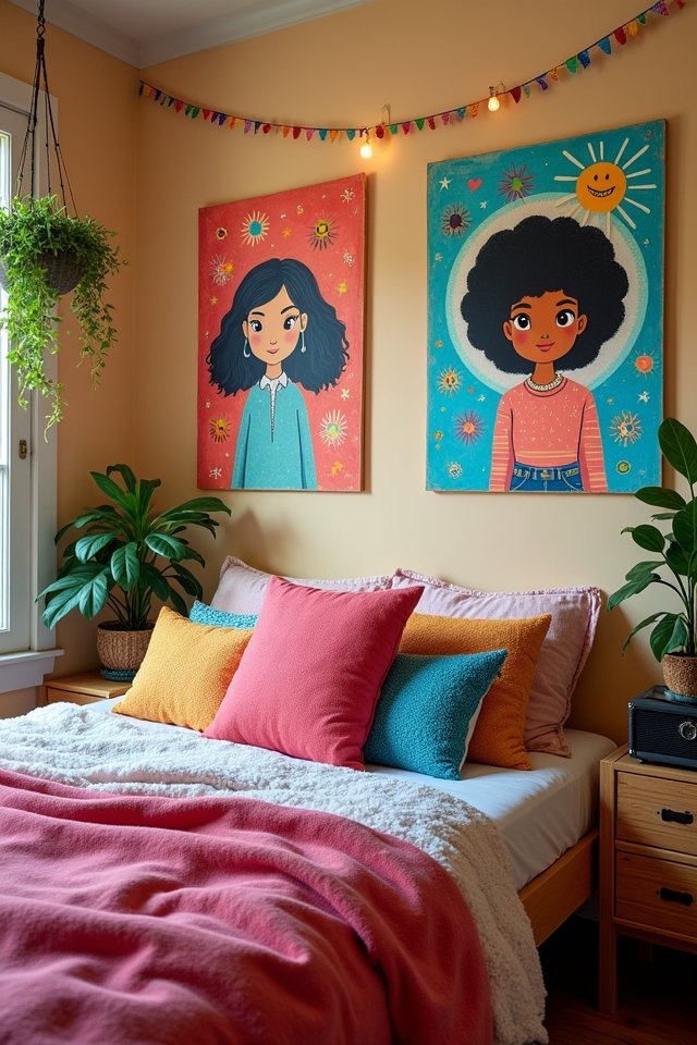 whimsical illustrations for decor