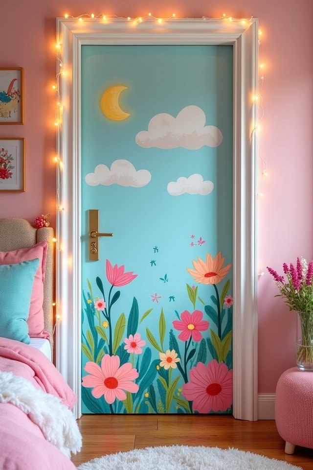 whimsical illustrations for doors