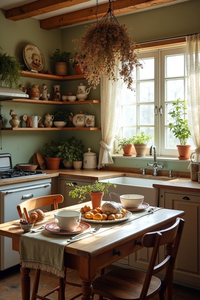 whimsical kitchen creative touches