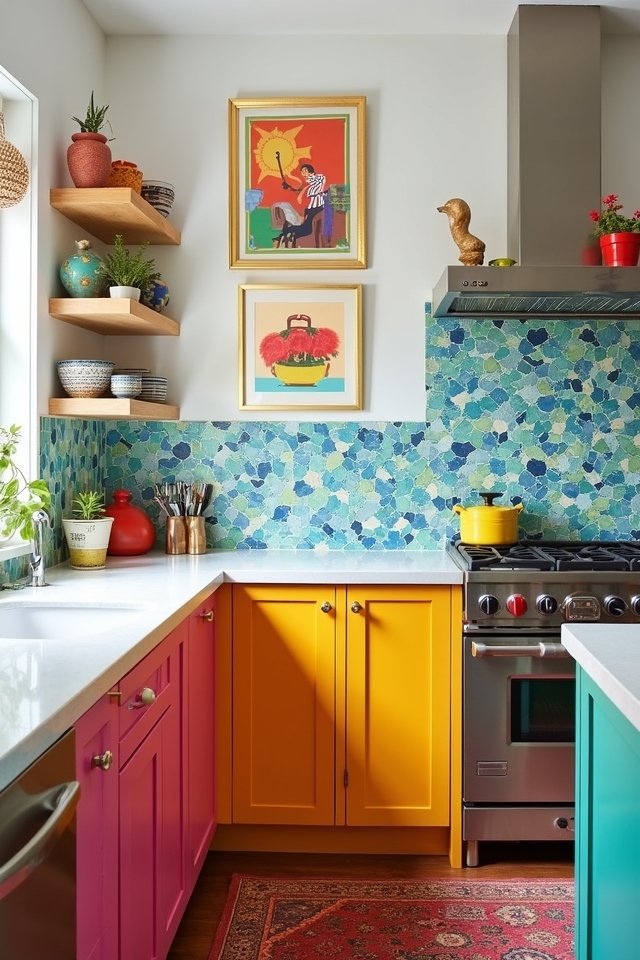 whimsical kitchen wall art