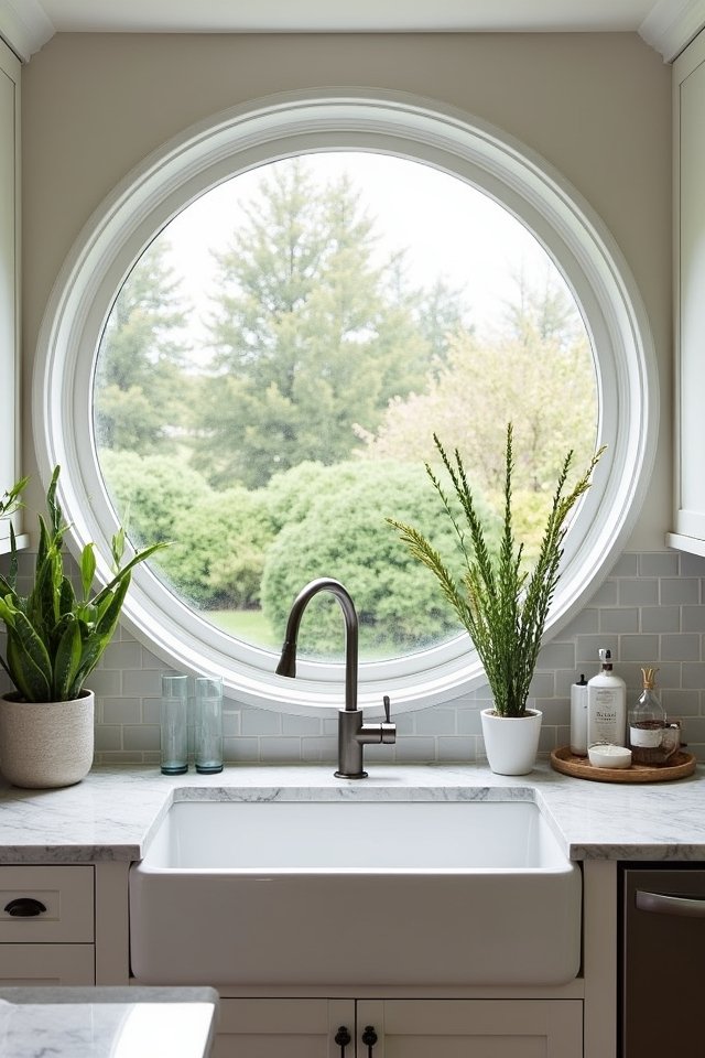 whimsical round window ideas