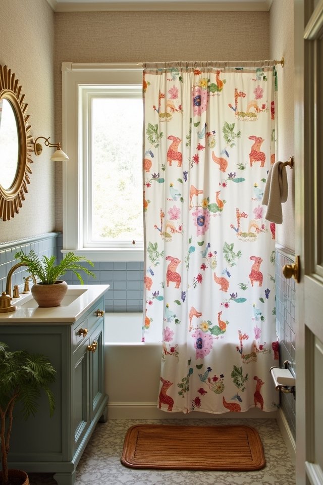 whimsical shower curtain designs