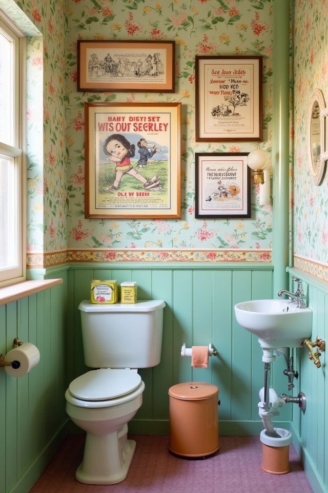 whimsical vintage ad humor