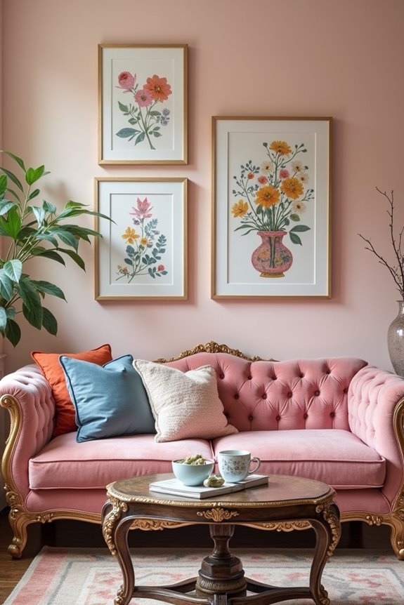 whimsical wall art transformation