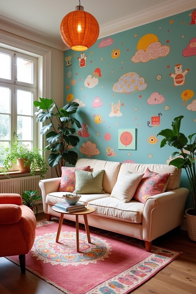 whimsical wallpaper ignites imagination