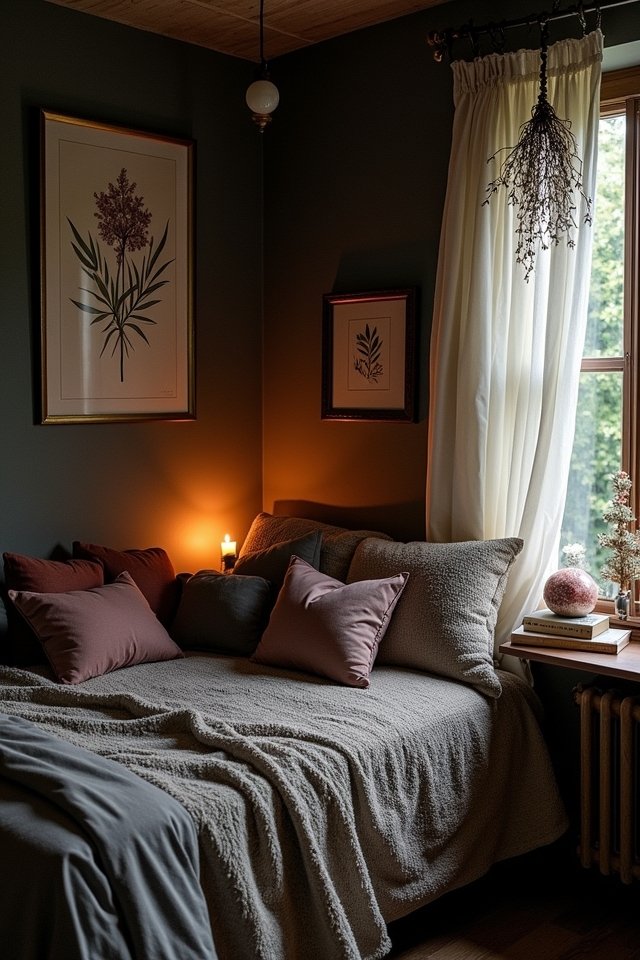 witchy cozy decor accents