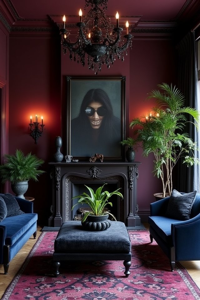 witchy dark color palette