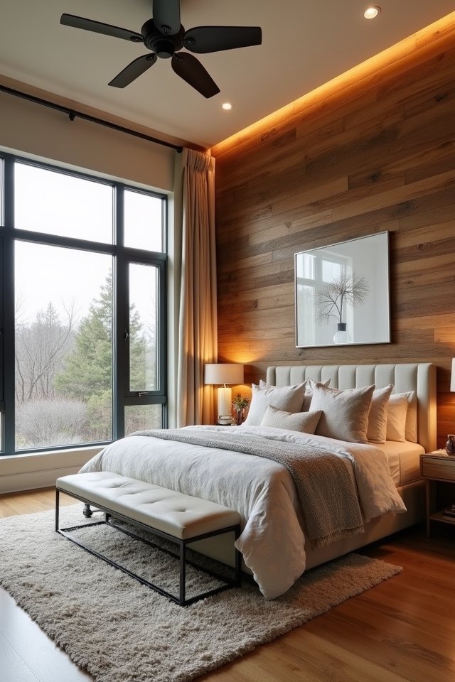 wood accent wall designs