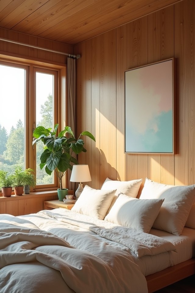 wood paneling for tranquility