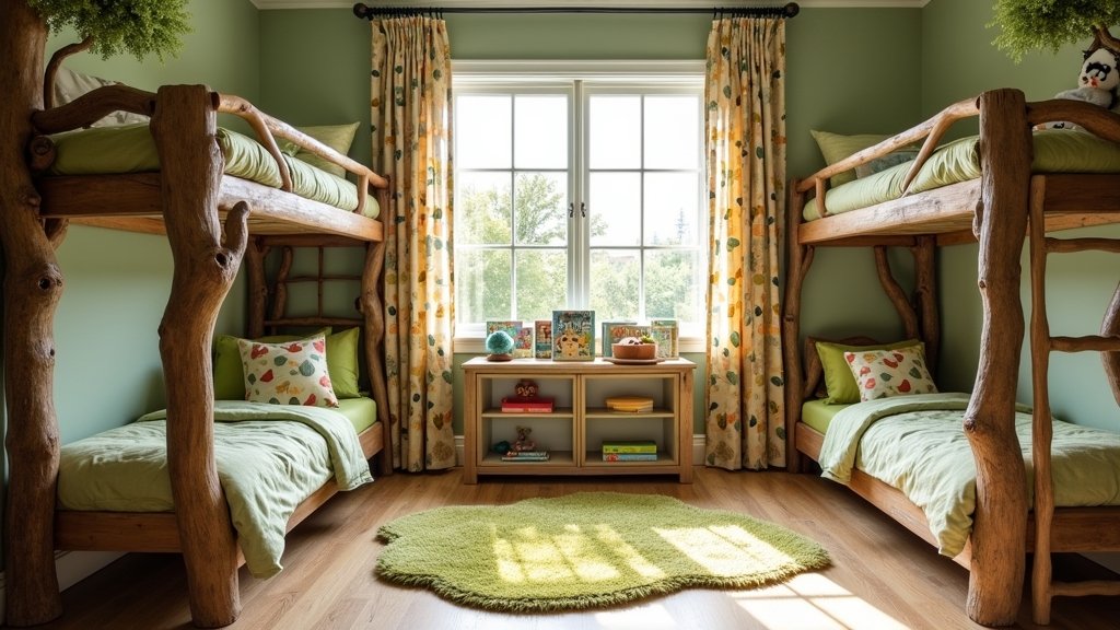 woodland themed toddler bedroom ideas