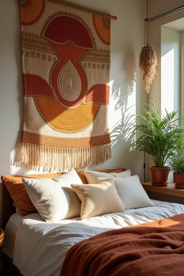woven tapestry for decor