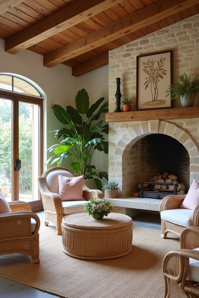 woven textures for coziness