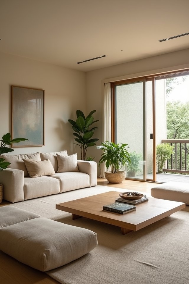 zen inspired calm oasis