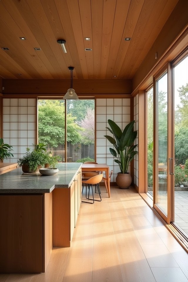 zen kitchen flow design