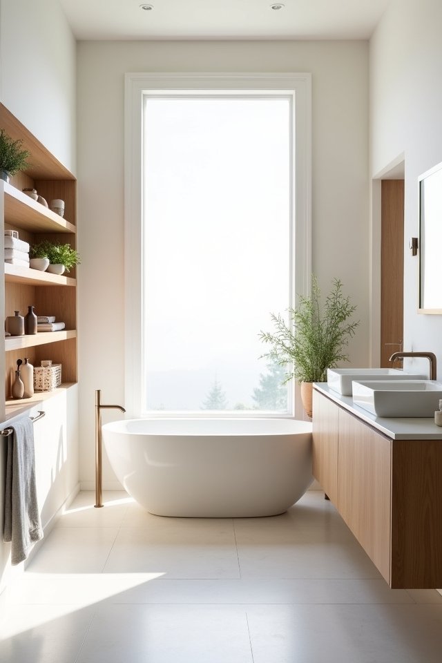 zen minimalist bathroom oasis