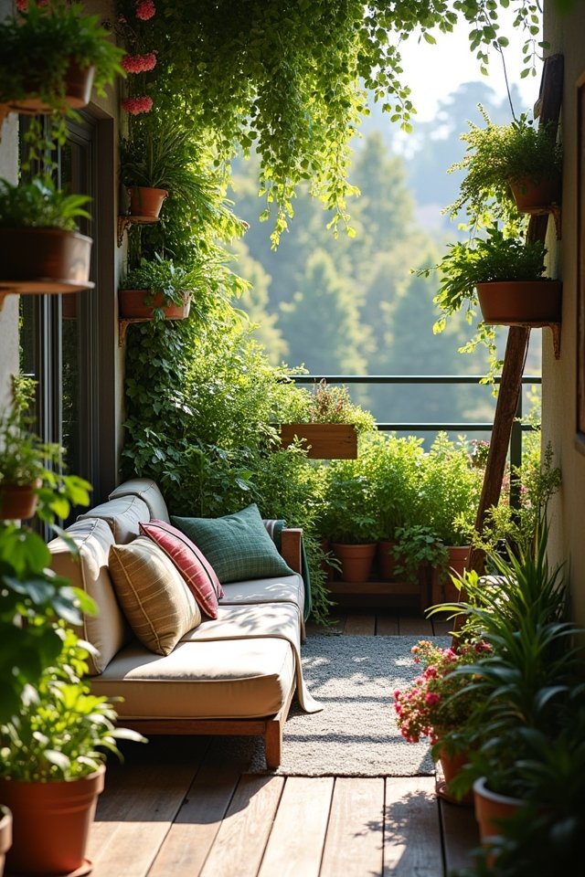 vertical balcony garden ideas