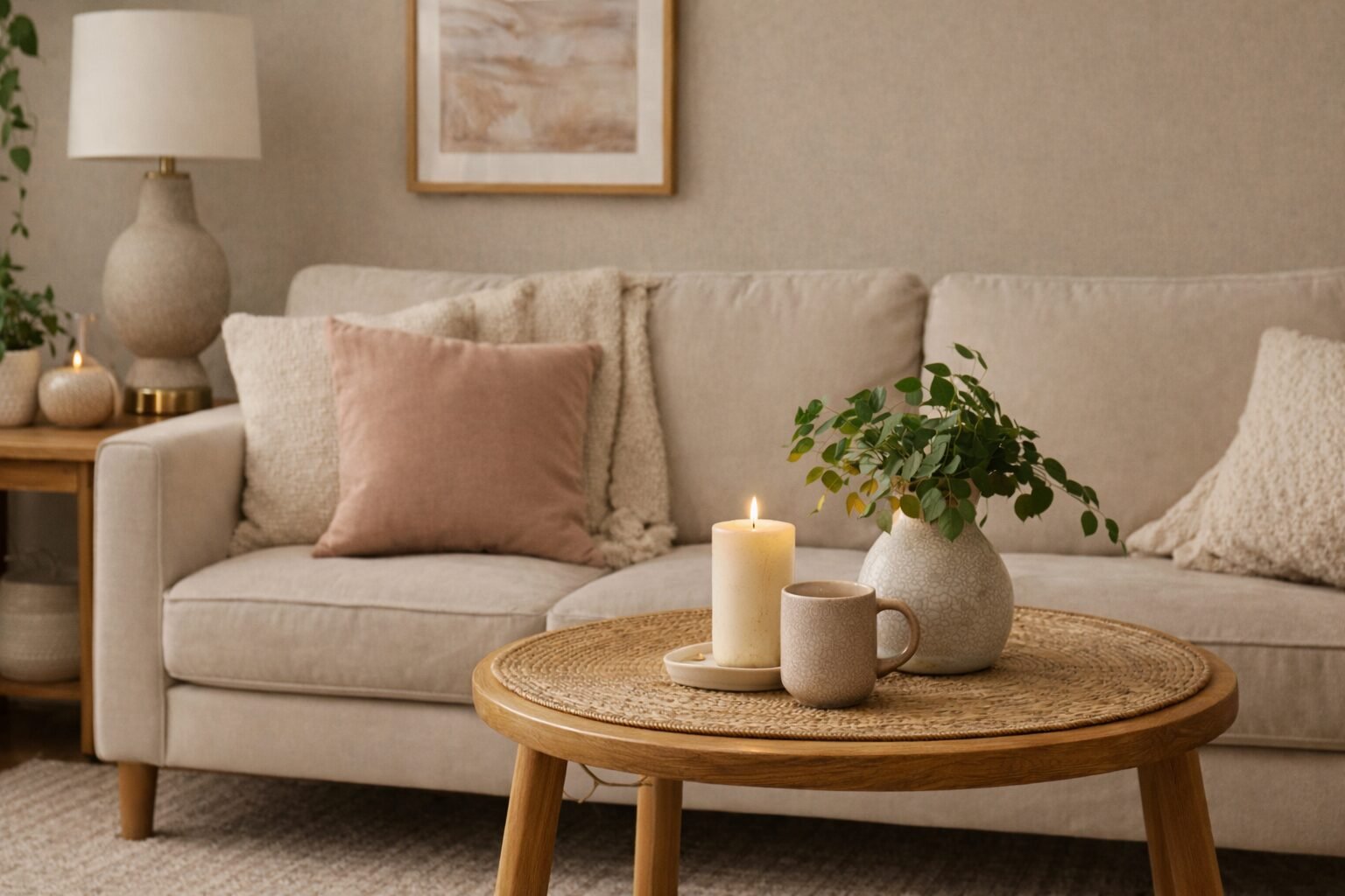 Warm home livingroom